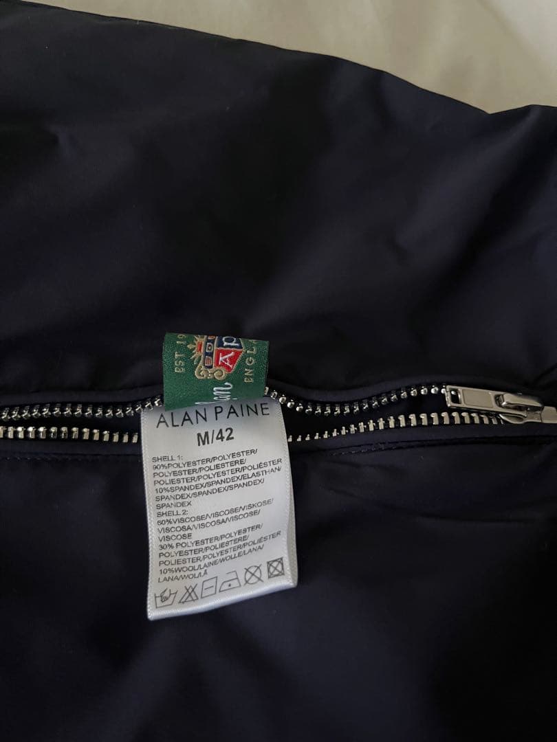✴︎ Alan paine アランペイン　リバーシブル　ニットベスト　定価3万