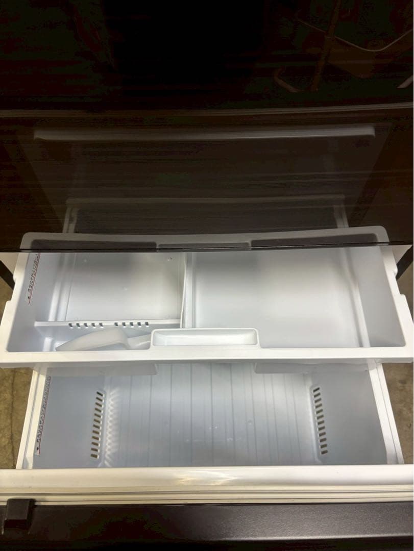 三菱電機 3ドア冷蔵庫 MR-CX37F-BR 2021年製365L 右開き