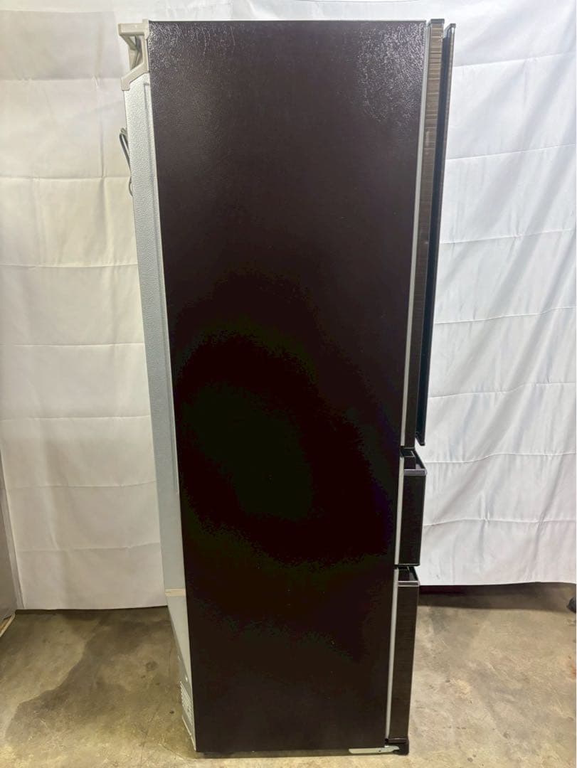 三菱電機 3ドア冷蔵庫 MR-CX37F-BR 2021年製365L 右開き