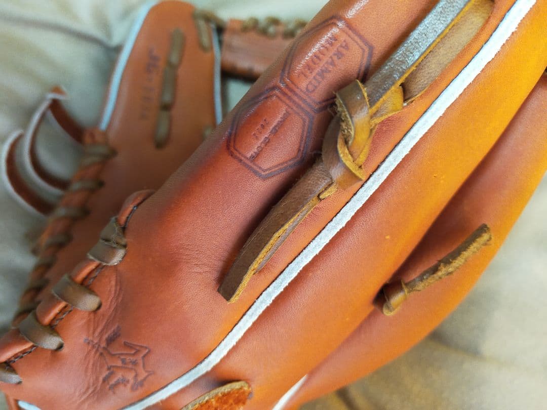 【新品】ジュンケイ 硬式内野手用グラブ セレクト和牛 レザーエンブレム 限定品