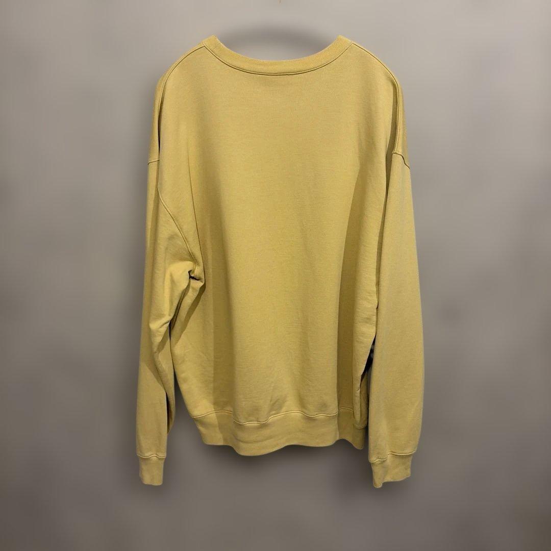 AURALEE スウェット　サイズ3 ダスティイエロー