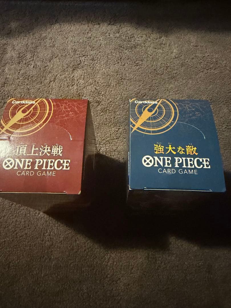 ワンピースカード　頂上決戦　強大な敵BOX テープ有