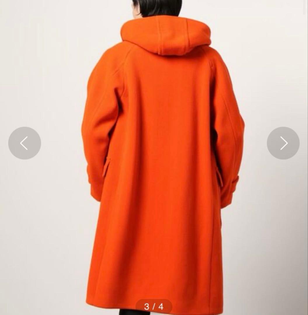 マッキントッシュ　ヘリンボーンフーデッドロングコート　36