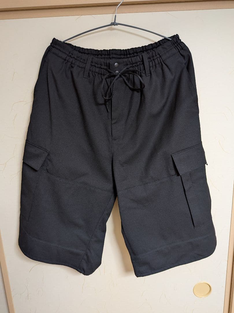 Shaka様 Y-3 ブラック カーゴショートパンツ