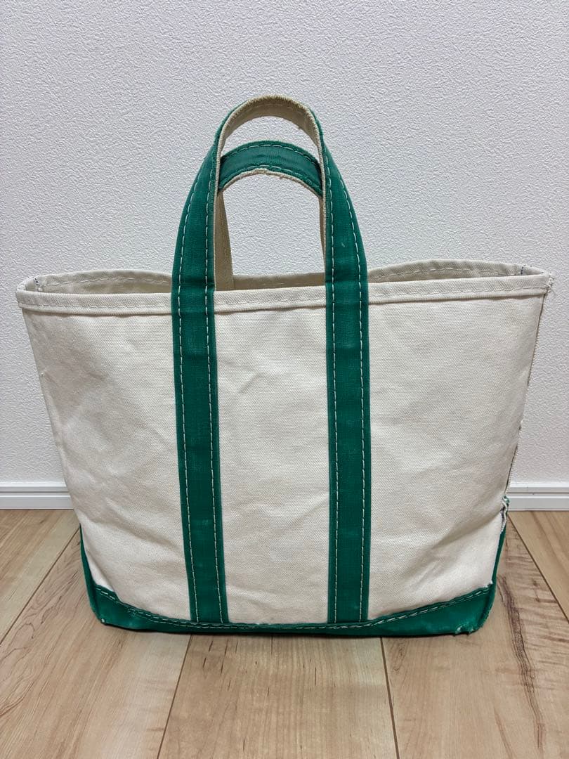 専用L.L.Beanエルエルビーン80's2色ギザタグ　トートバック　グリーンM