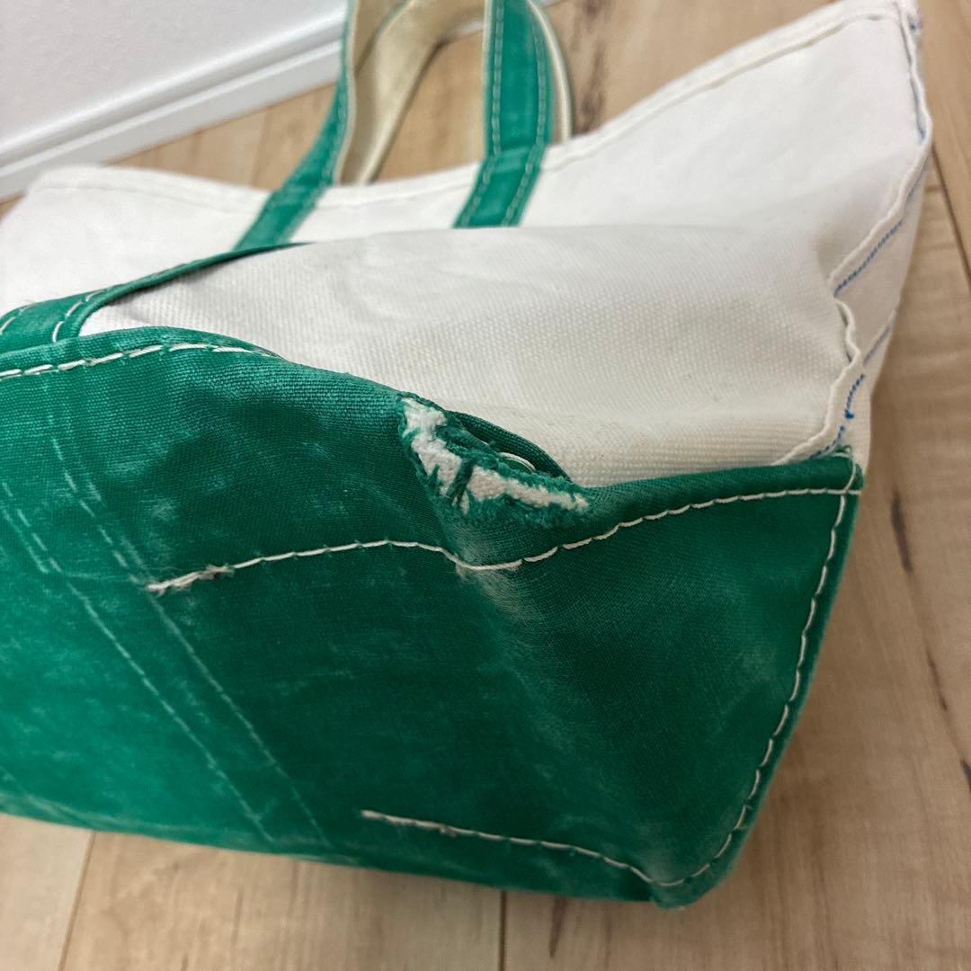 専用L.L.Beanエルエルビーン80's2色ギザタグ　トートバック　グリーンM