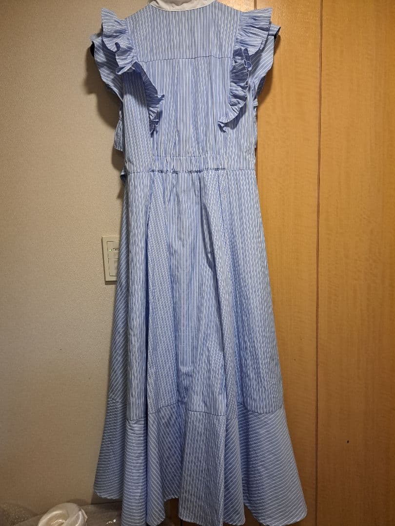 Rirandture POLO BCSコラボ プリーツシャツワンピース