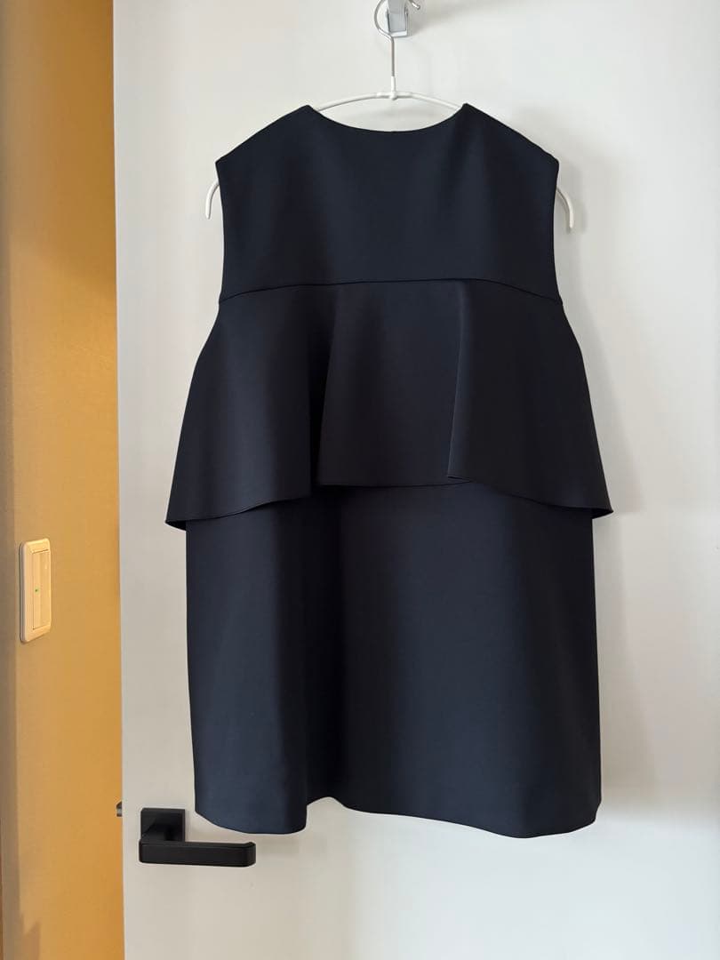 UNITED ARROWS SPONGY ミドル ベスト38 ネイビー