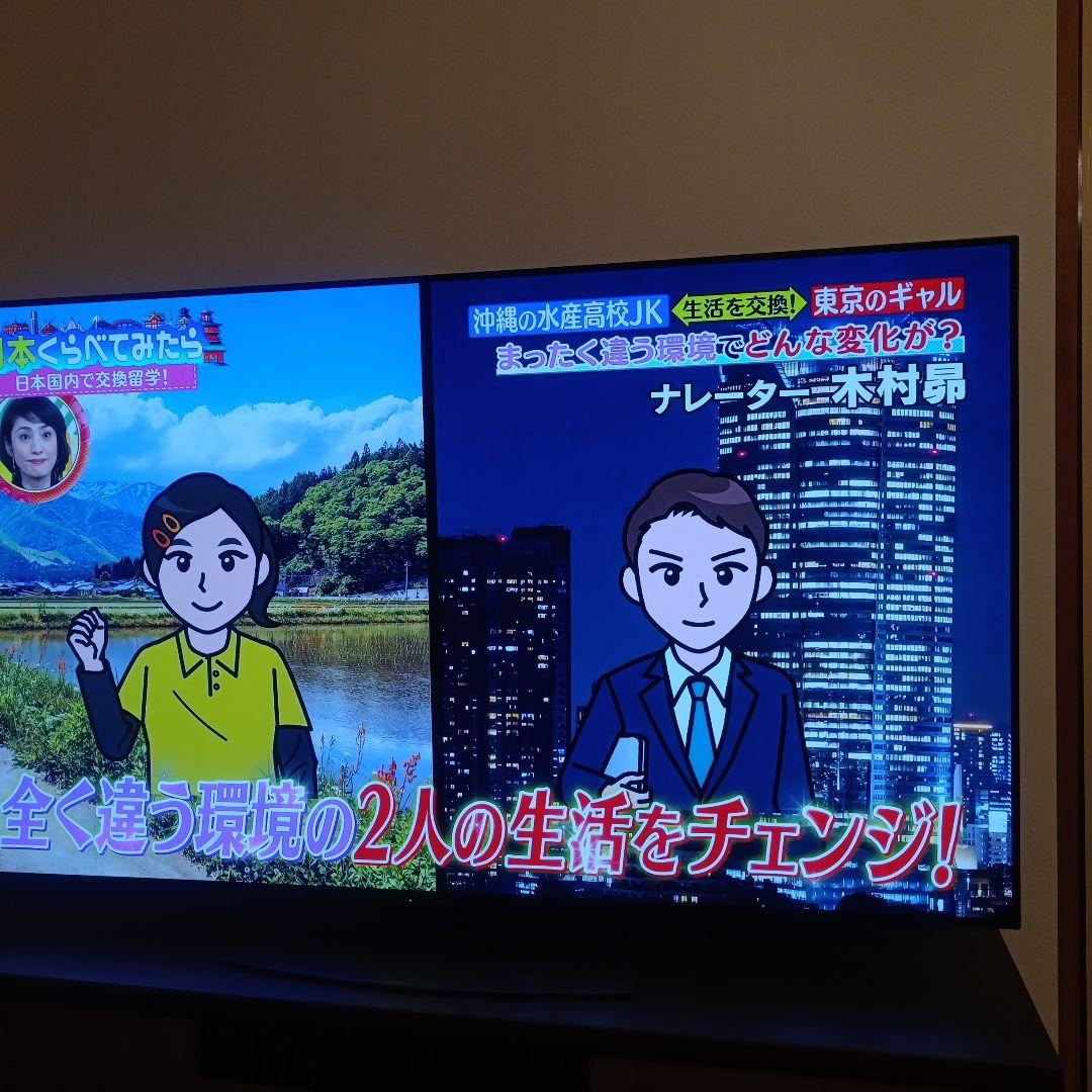 SHARP 65インチ 有機ELテレビ 4T-C65ES5