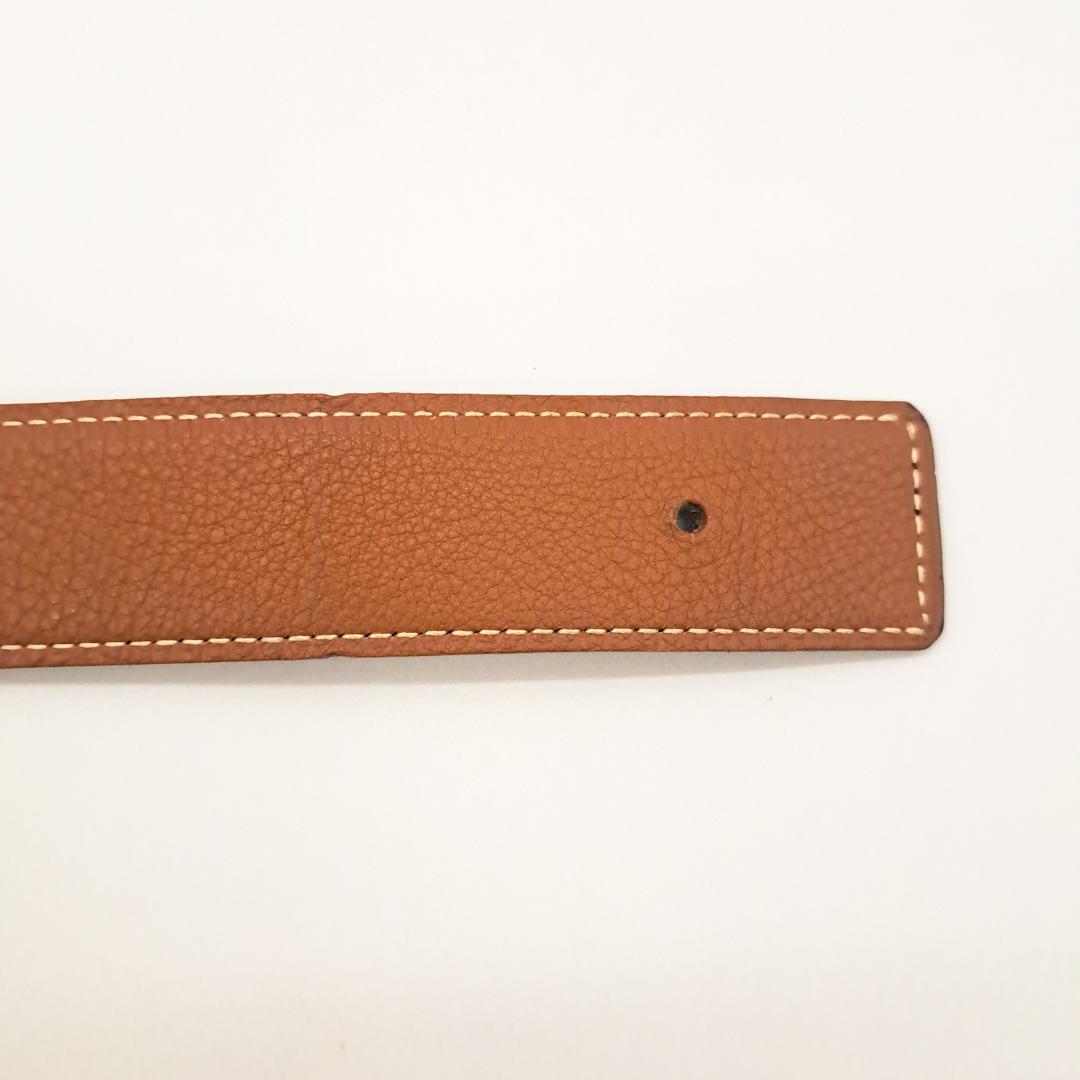 エルメス HERMES コンスタンス リバーシブル ベルト シルバーバックル