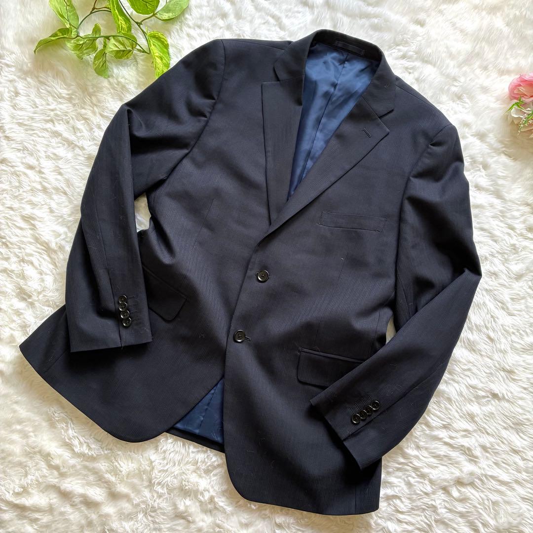 BB6✨Perfect Suit FActory　セットアップ　スーツ　ネイビー