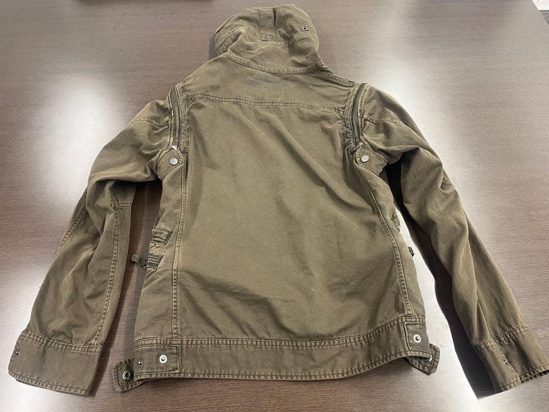 か*ず様 AVIREX アビレックス ジップ パーカー ミリタリー ジャケット