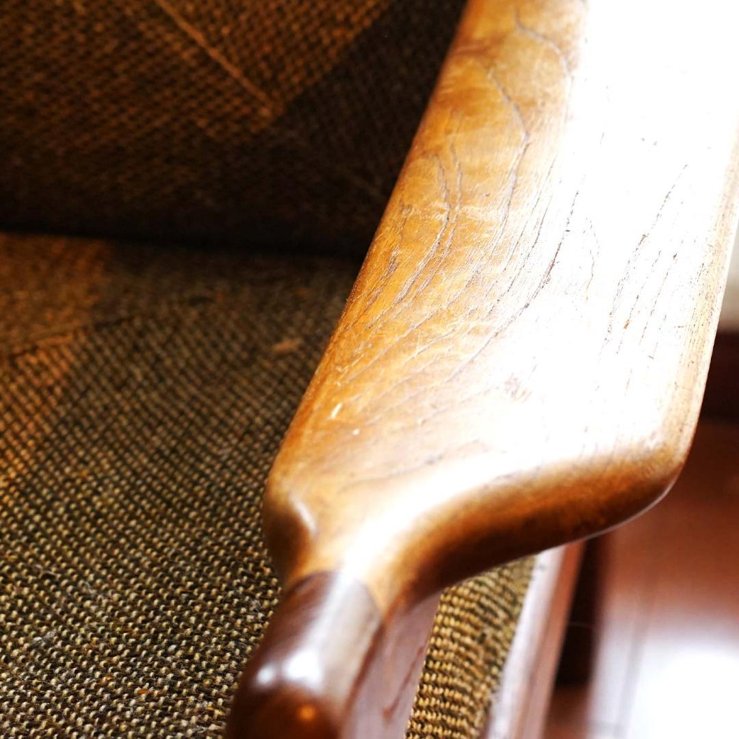 北欧アンティーク リアルビンテージ イージーチェア（1Pソファ）