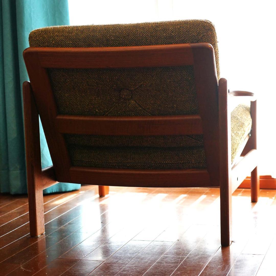 北欧アンティーク リアルビンテージ イージーチェア（1Pソファ）