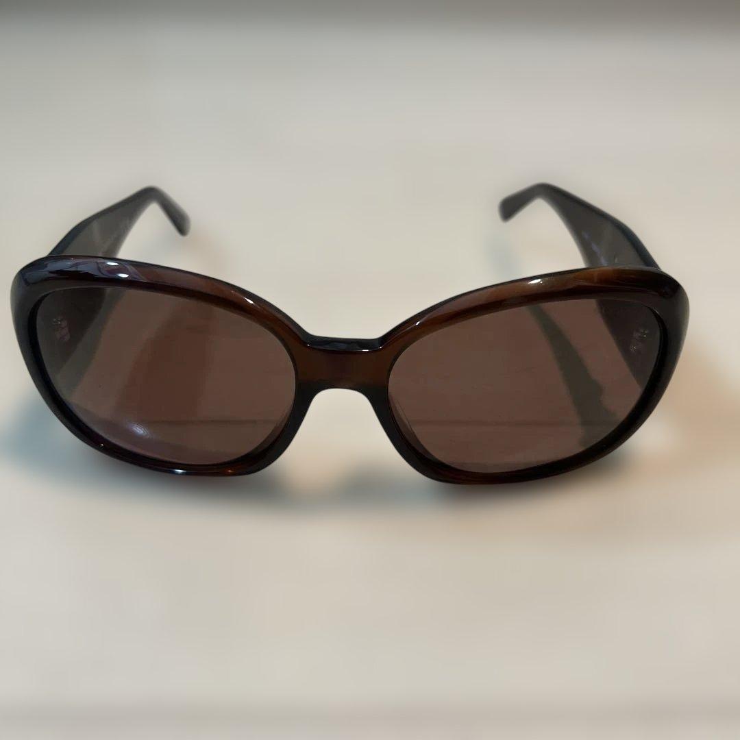 シャネルサングラス　ココフラワー　ブラウン