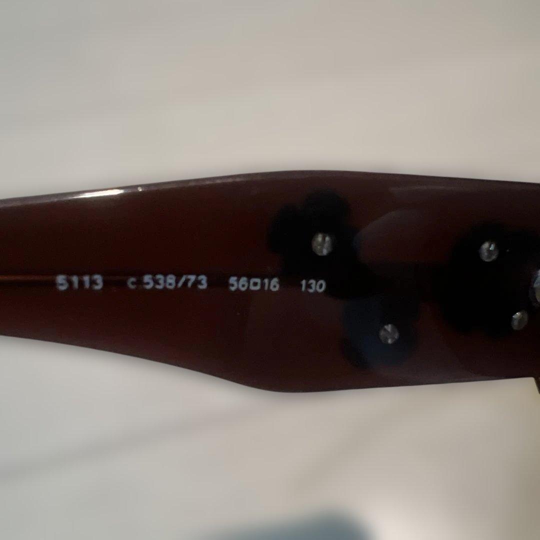 シャネルサングラス　ココフラワー　ブラウン