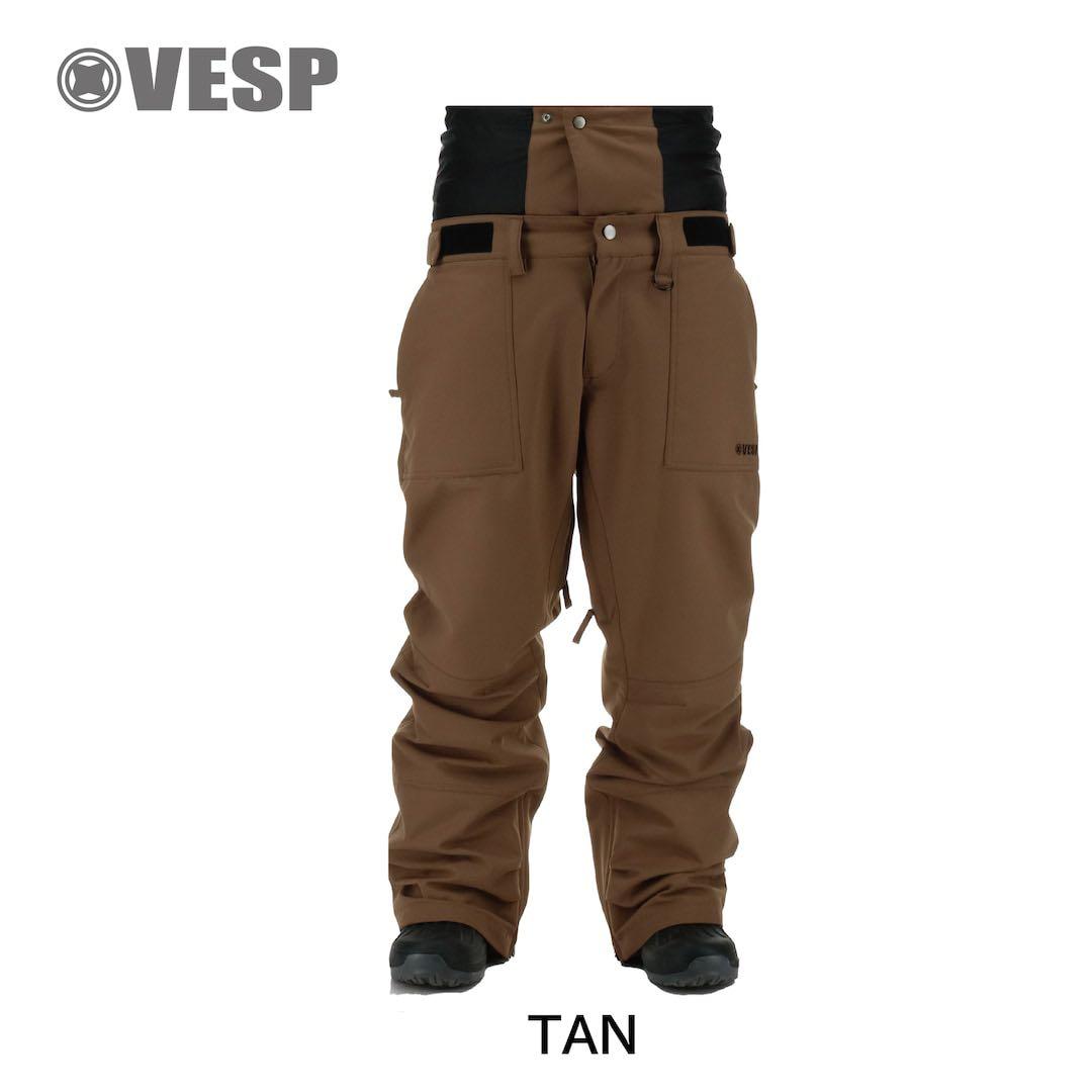 【値下げ】25-26VESP BB7 スノーボードパンツ タン
