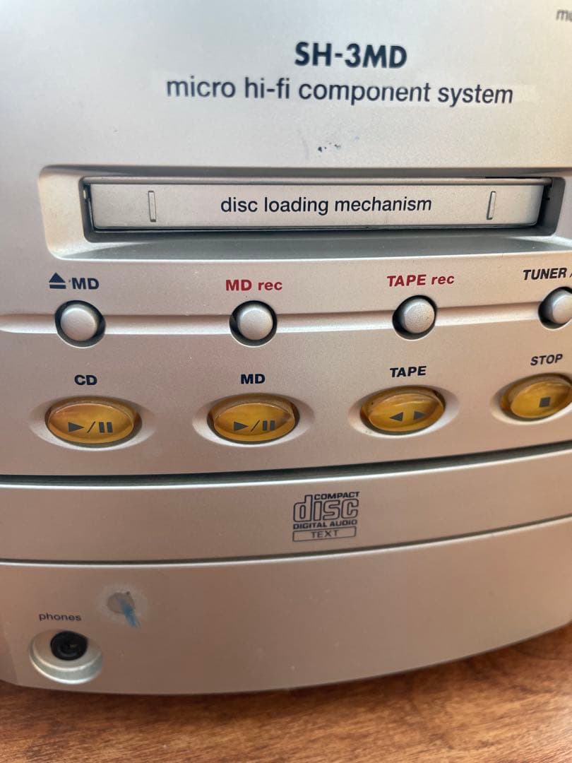 KENWOOD SH-3MD ミニコンポシステム