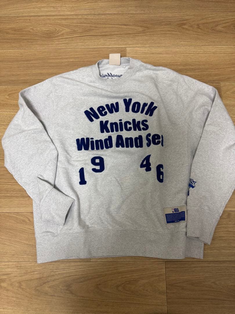 【美品】wind and sea NBA New York Knicks M