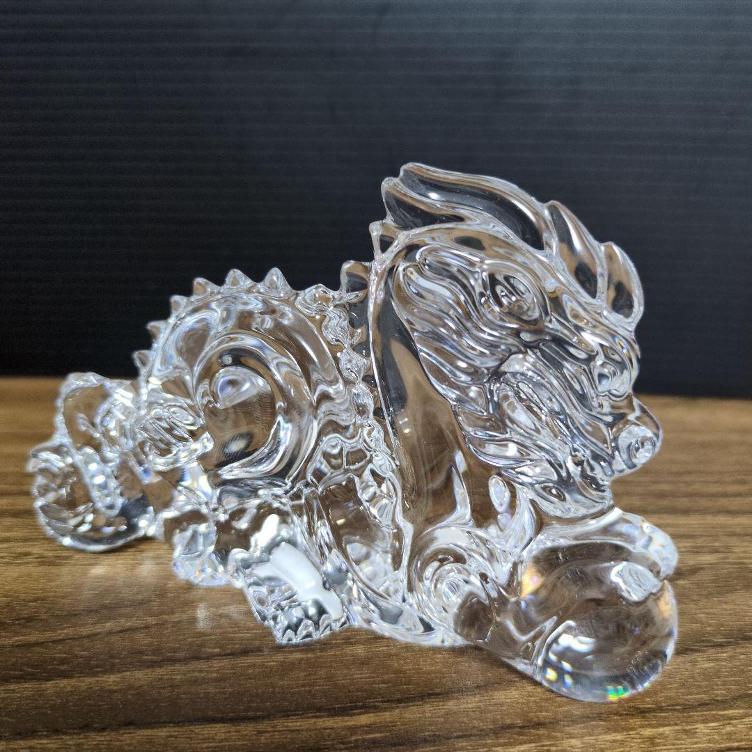 【美品】バカラ　龍　ドラゴン　 干支 　辰 　置物 　オブジェ　 辰年