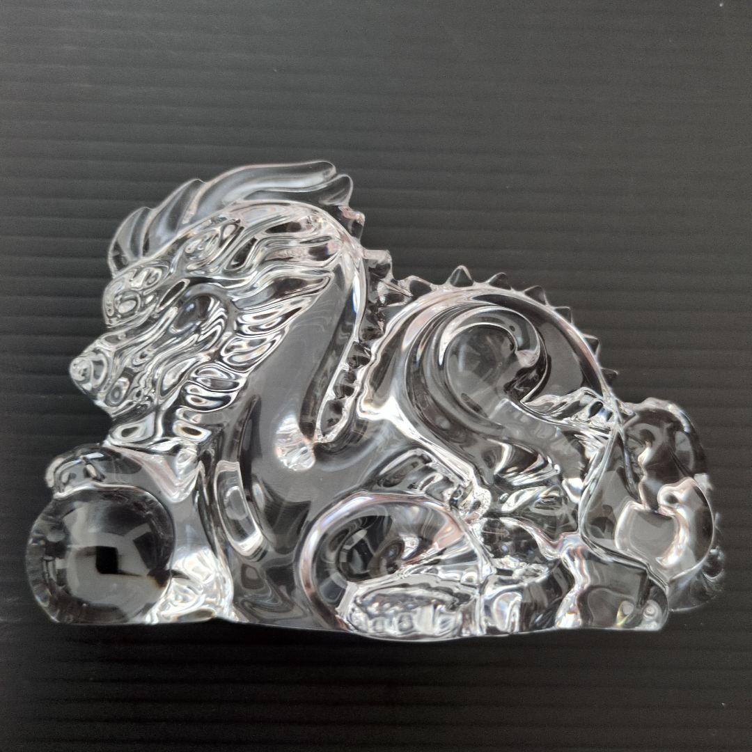 【美品】バカラ　龍　ドラゴン　 干支 　辰 　置物 　オブジェ　 辰年