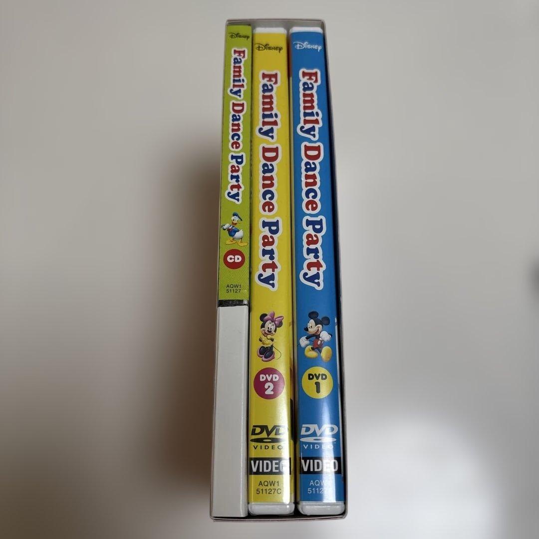 Disney Family Dance Party DVD 3枚セット
