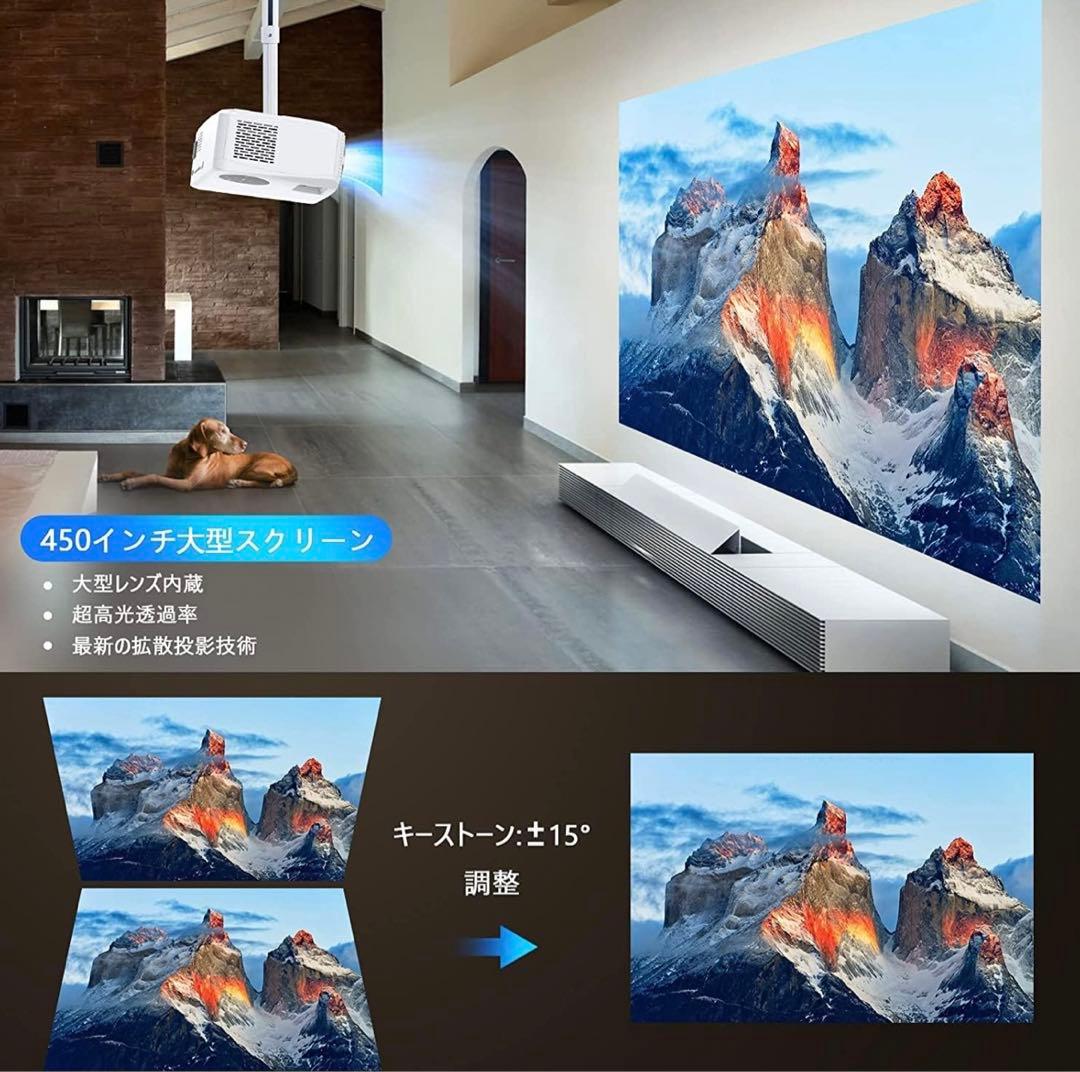 ロジェクター2025進級版 高輝度22000LM 4k対応 WiFi