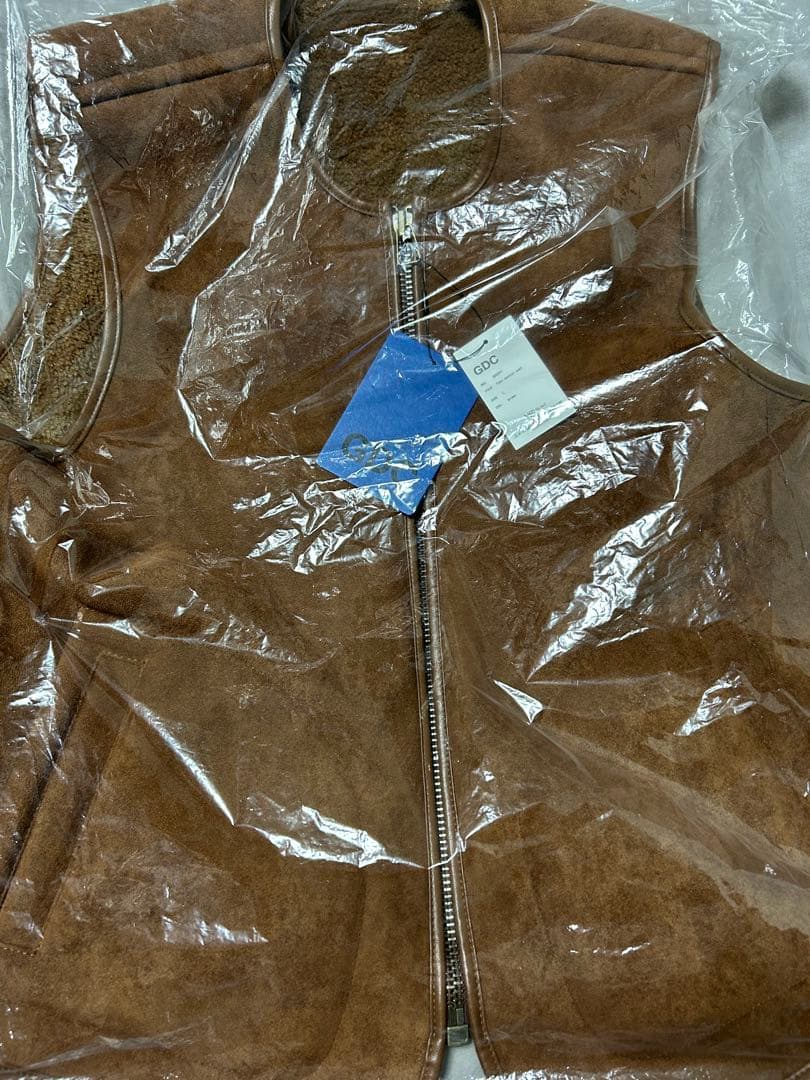 トップス GDC Vegan Mouton Vest