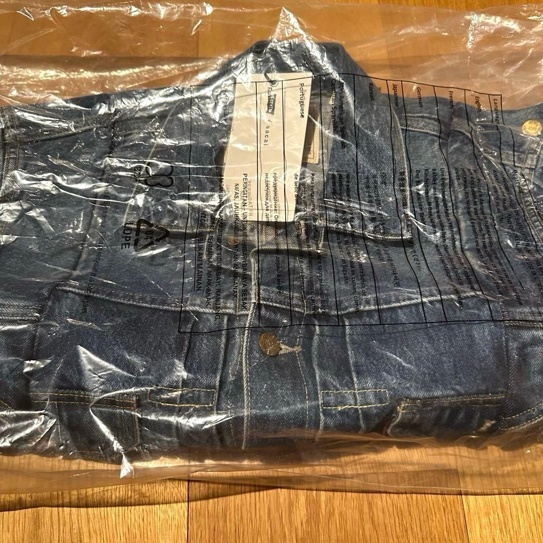 sacai levi's denim jacket サイズ1 26ss デニム