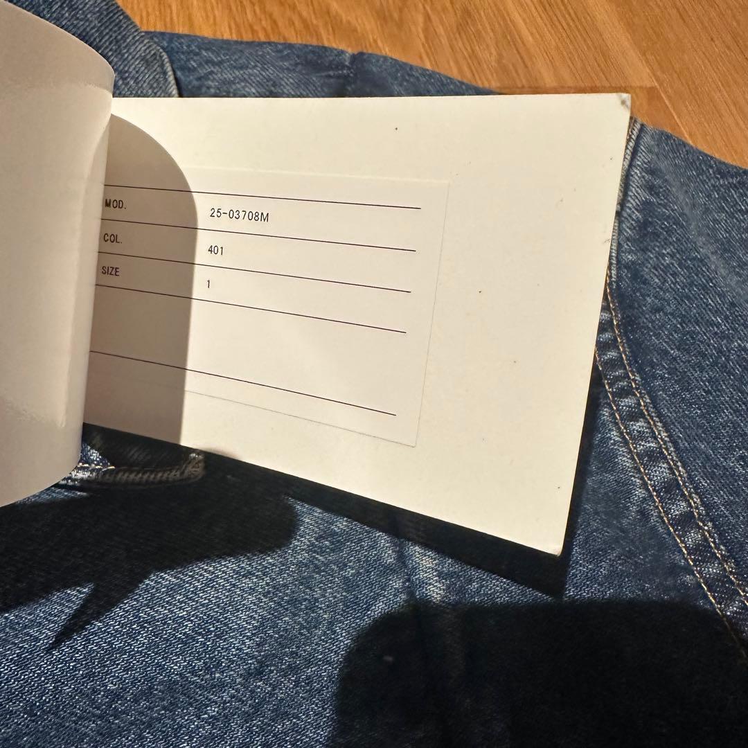 sacai levi's denim jacket サイズ1 26ss デニム