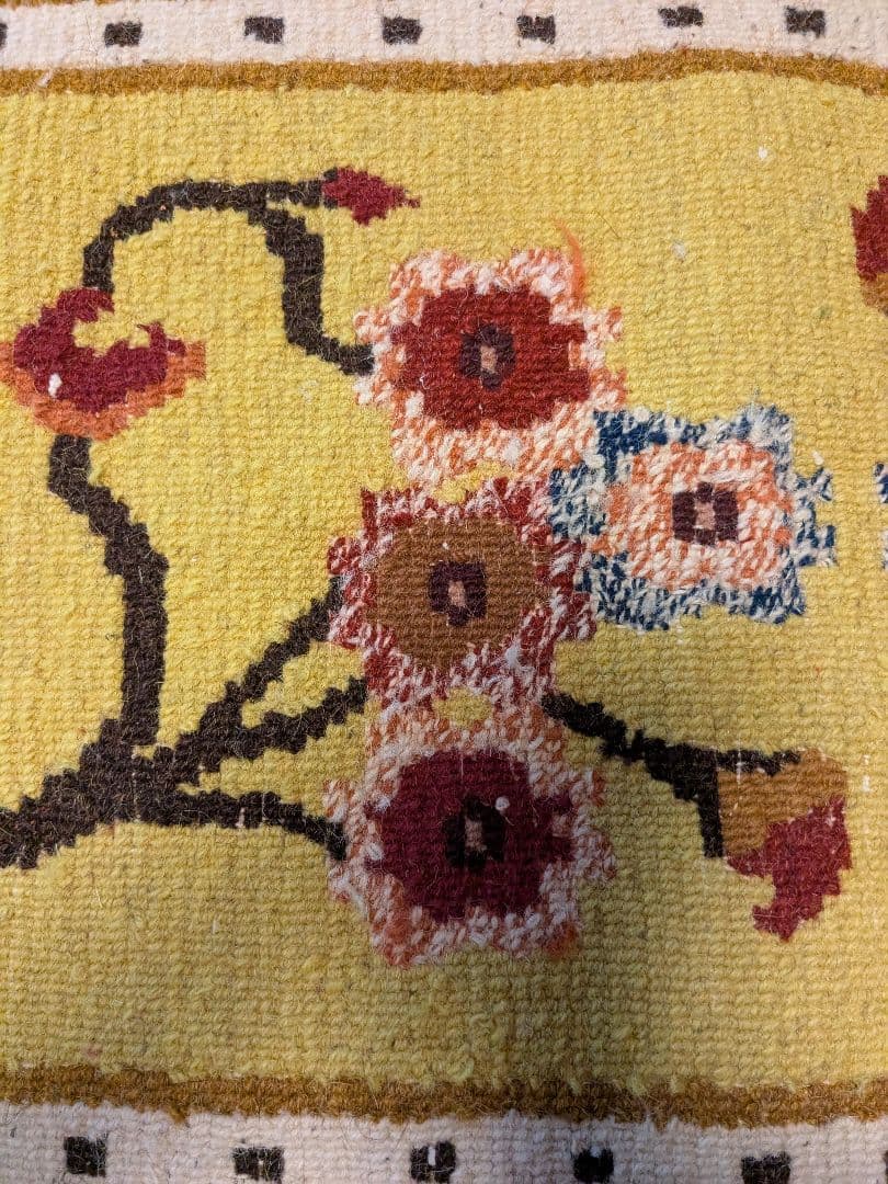 ヴィンテージラグ　チベット絨毯