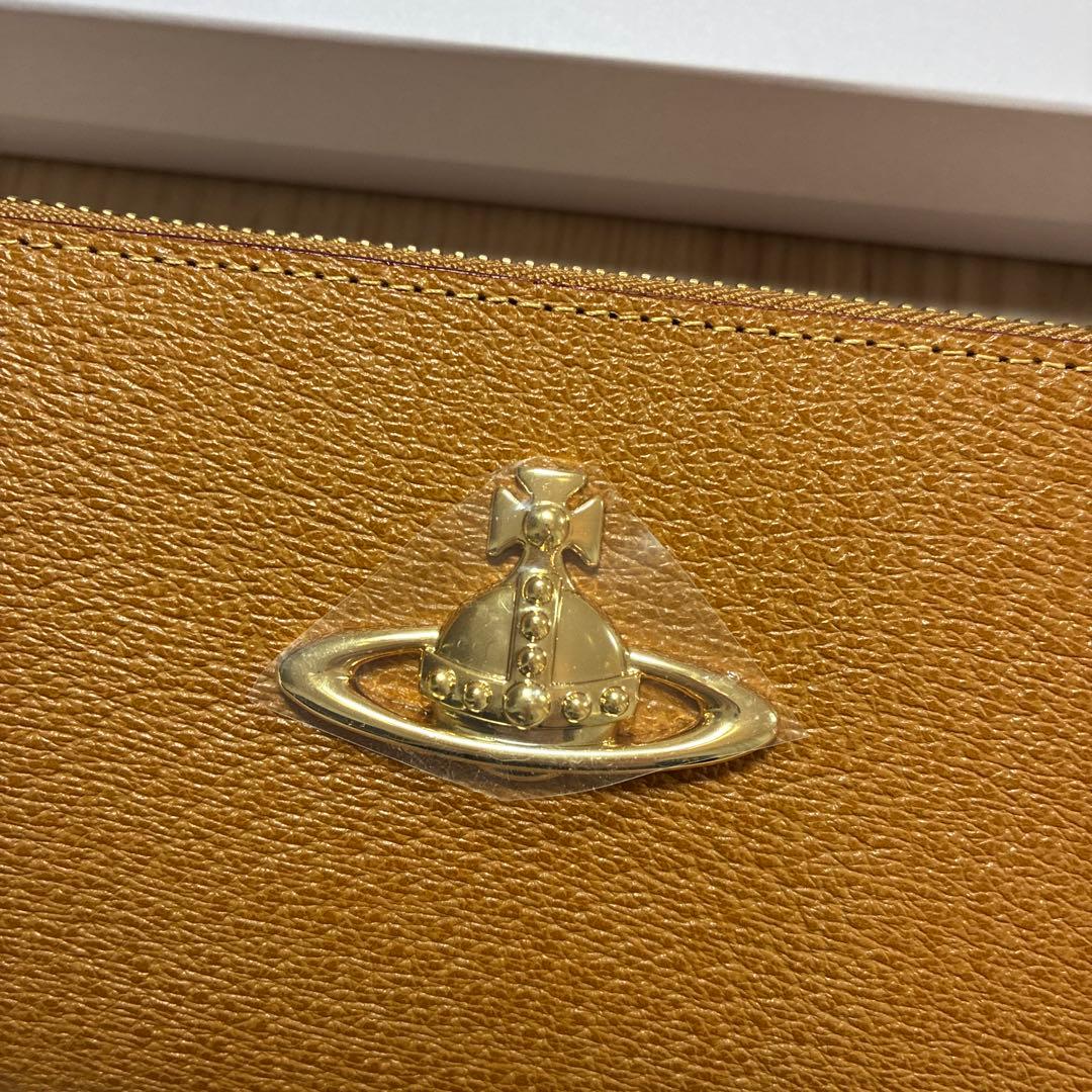 ★新品未使用★ヴィヴィアンウエストウッド　長財布　キャメル　エグゼクティブ