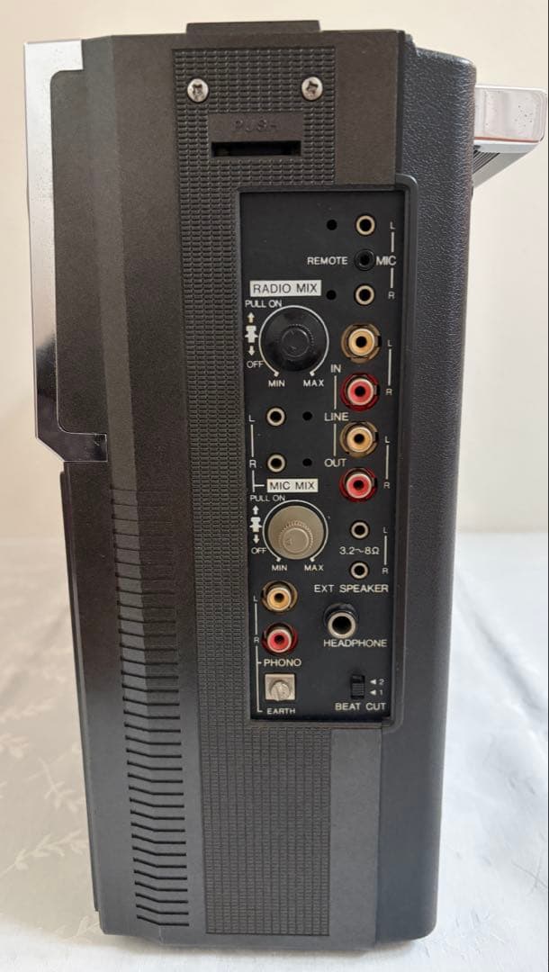 昭和レトロ　ビクターラジカセ（BIPHONICシステム）