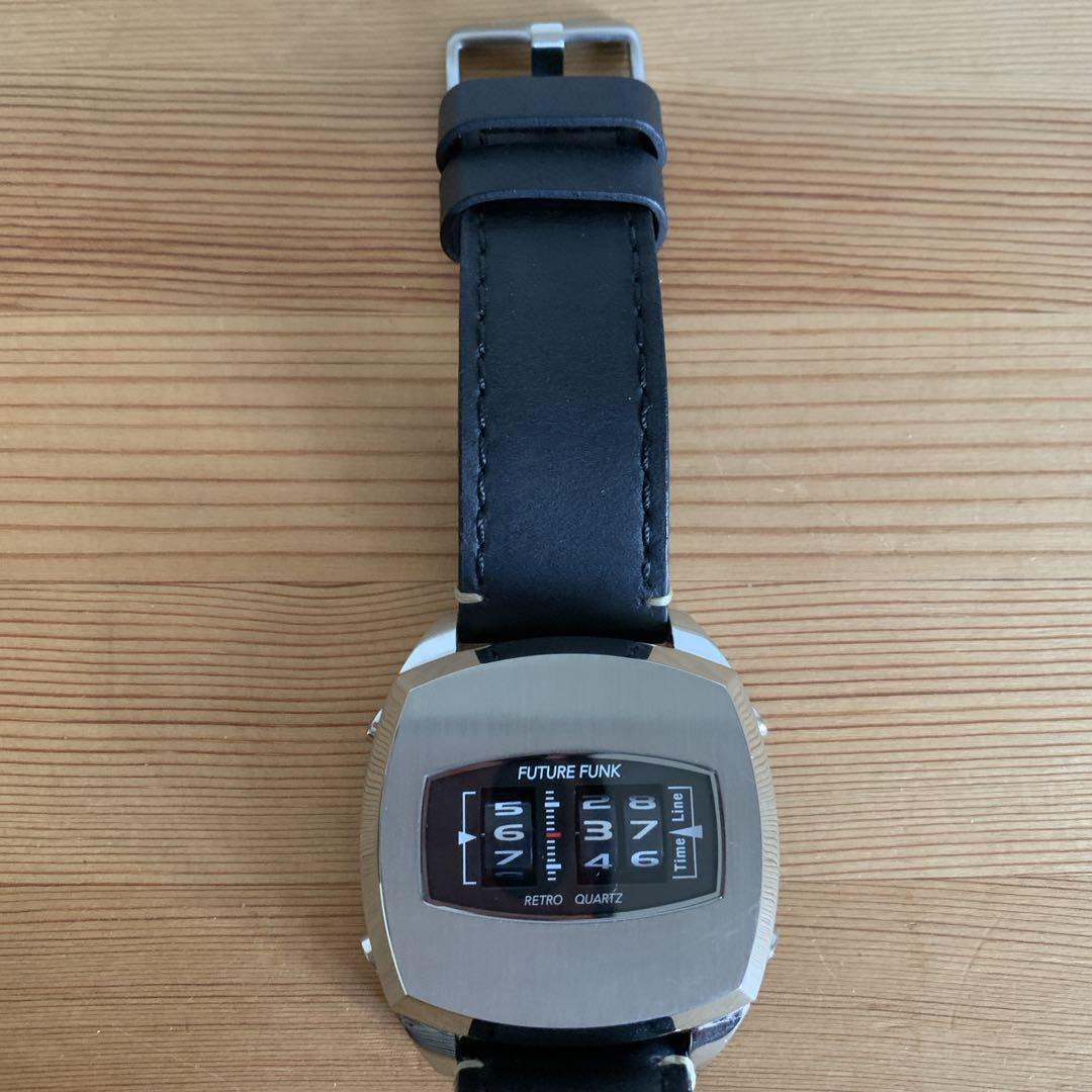 FUTURE FUNK 腕時計　FF101 シルバー　フューチャーファンク