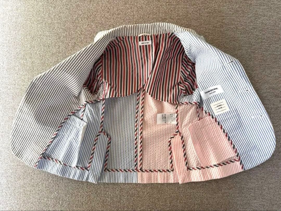 トムブラウン　ストライプ ブレザー