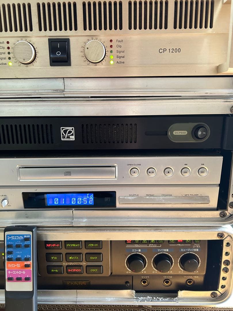 デジタルパワーアンプDCP800