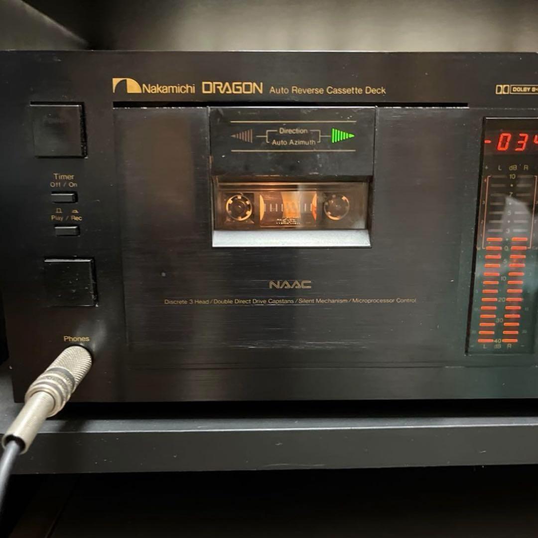 ☆最安値☆【再生録音確認済み】Nakamichi DRAGON カセットデッキ