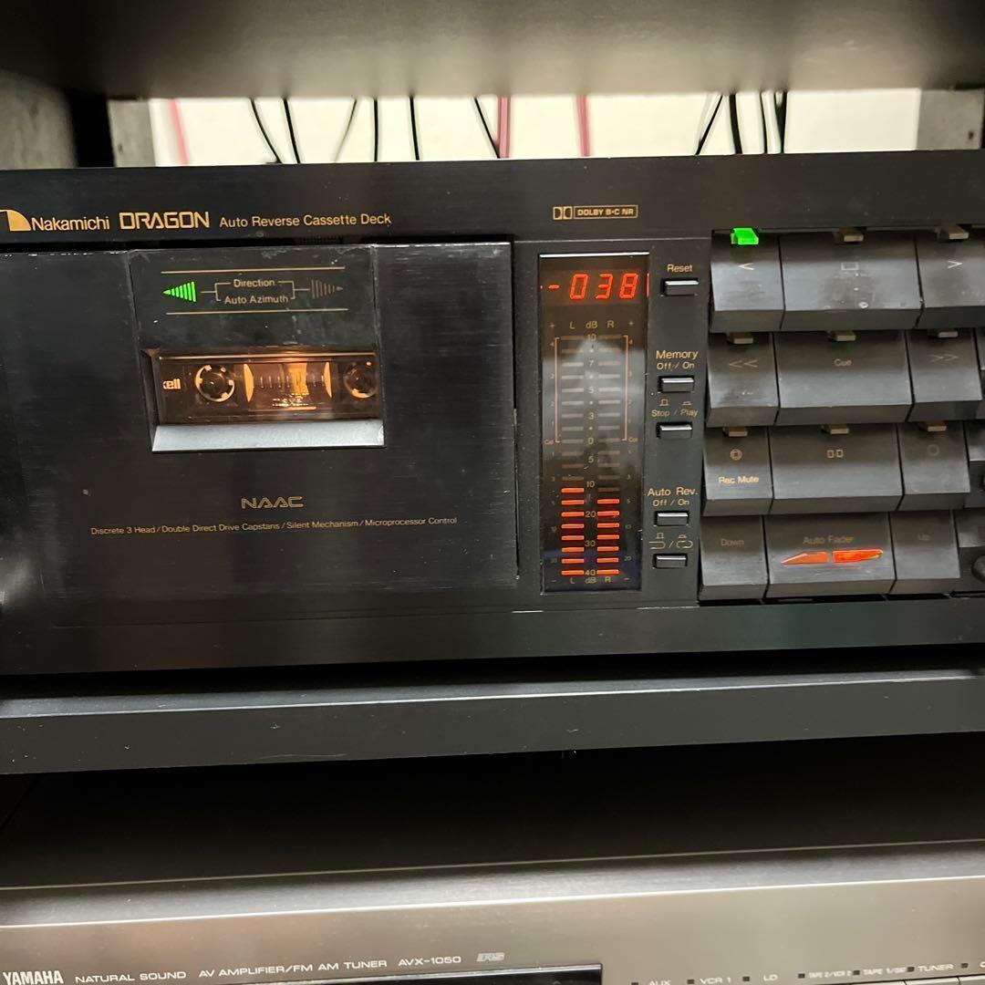 ☆最安値☆【再生録音確認済み】Nakamichi DRAGON カセットデッキ