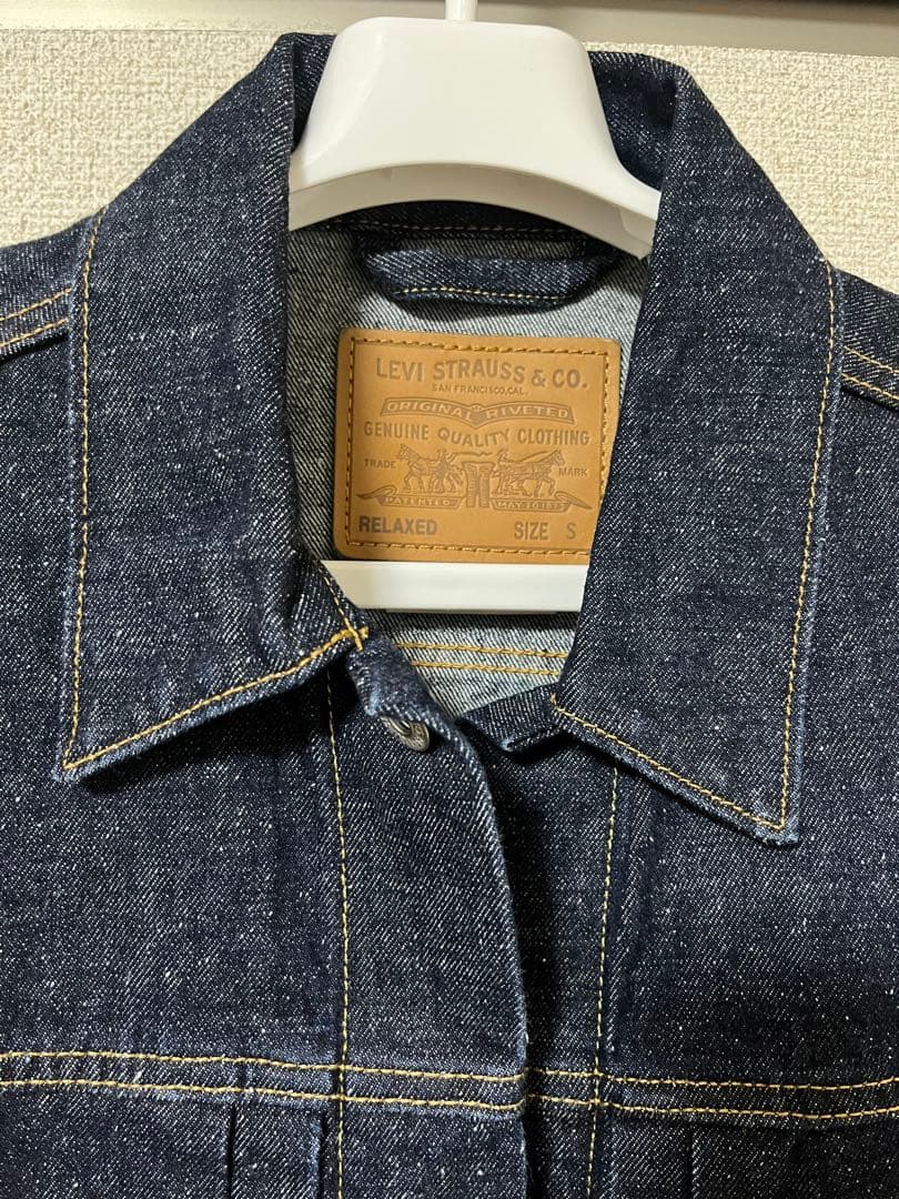リーバイスプレミアム デニムジャケット Sサイズ a3174-0002
