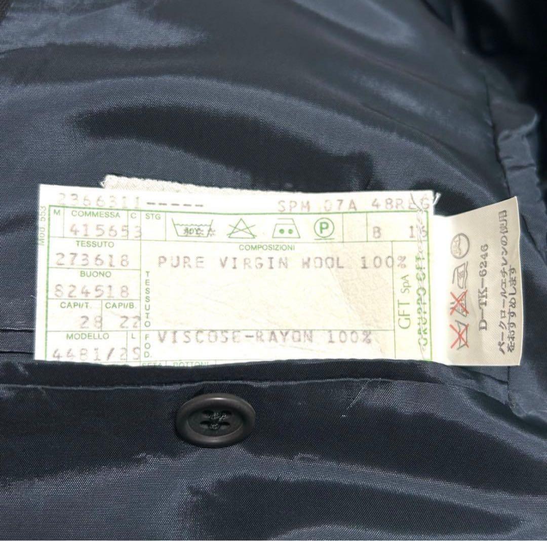 ジョルジオアルマーニ　スーツセットアップ　48REG ダークネイビー系