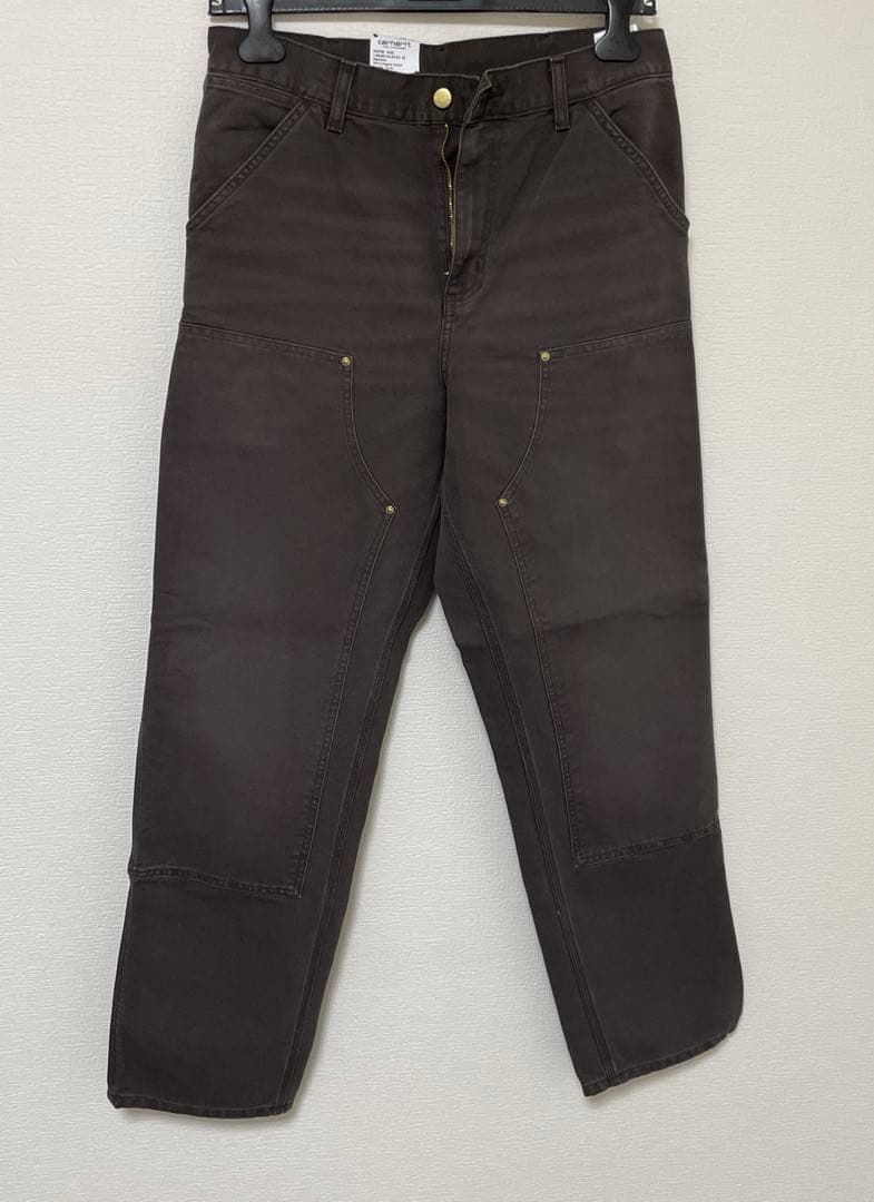 carhartt wipダブルニーブラウン