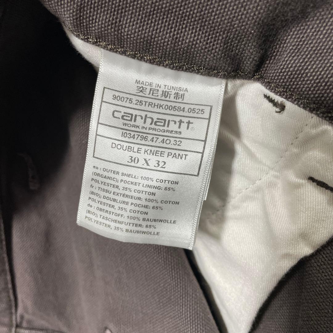 carhartt wipダブルニーブラウン