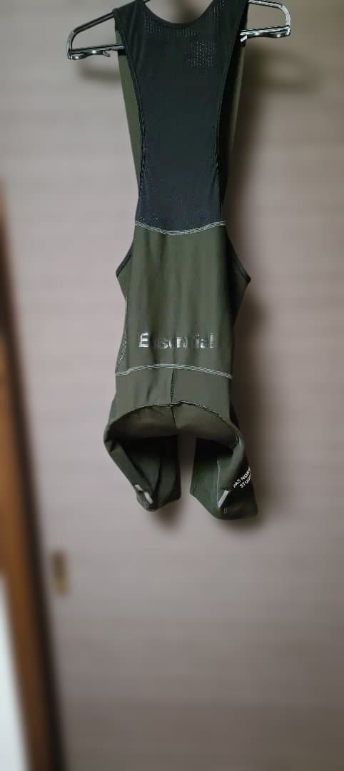 PASNORMALSTUDIOS サーマルビブショーツ　グリーン