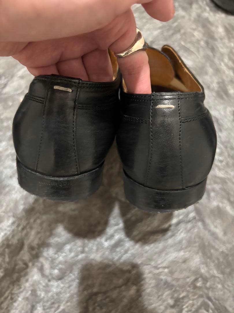 メゾンマルタンマルジェラ　プレーントゥシューズ