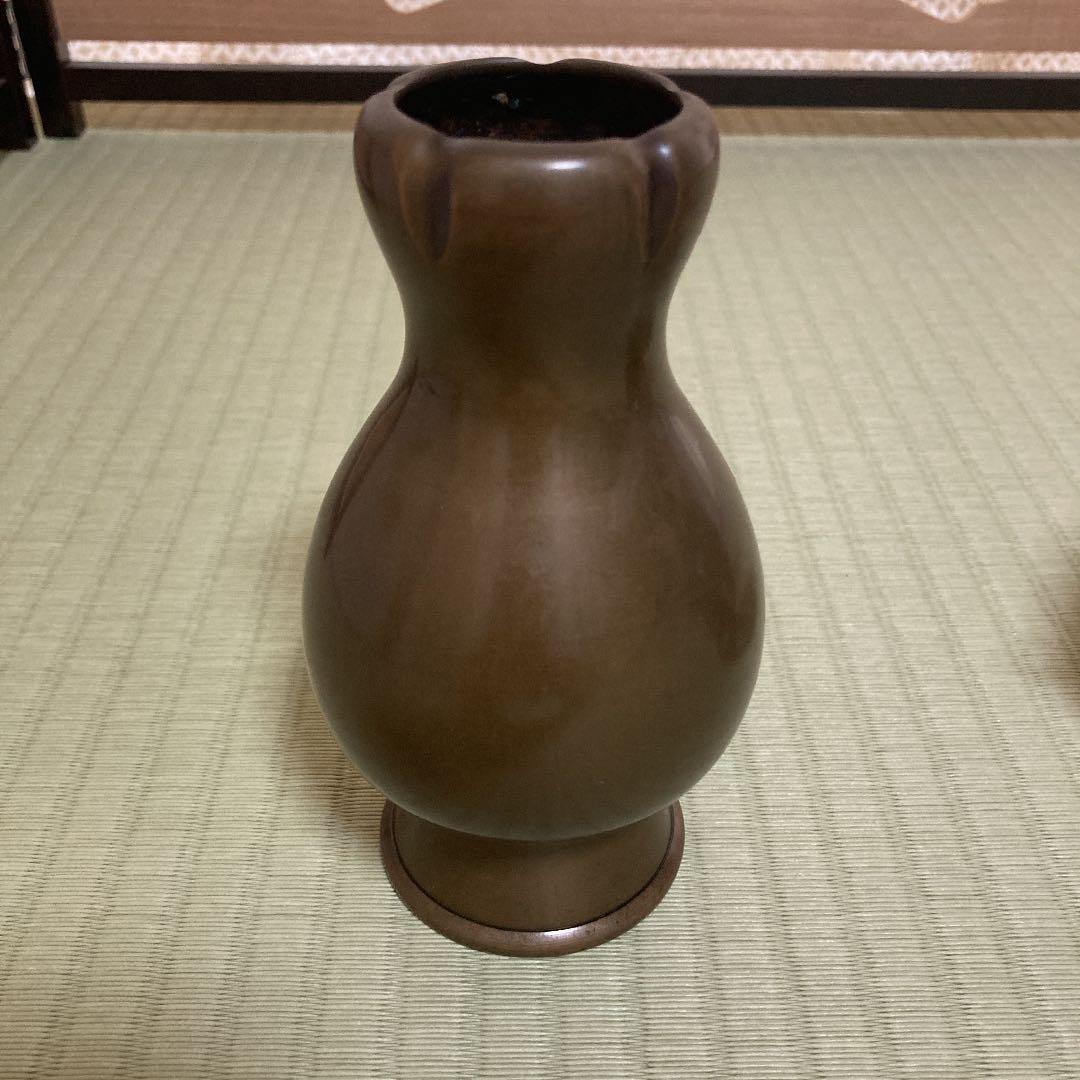 唐銅　三ッ具足