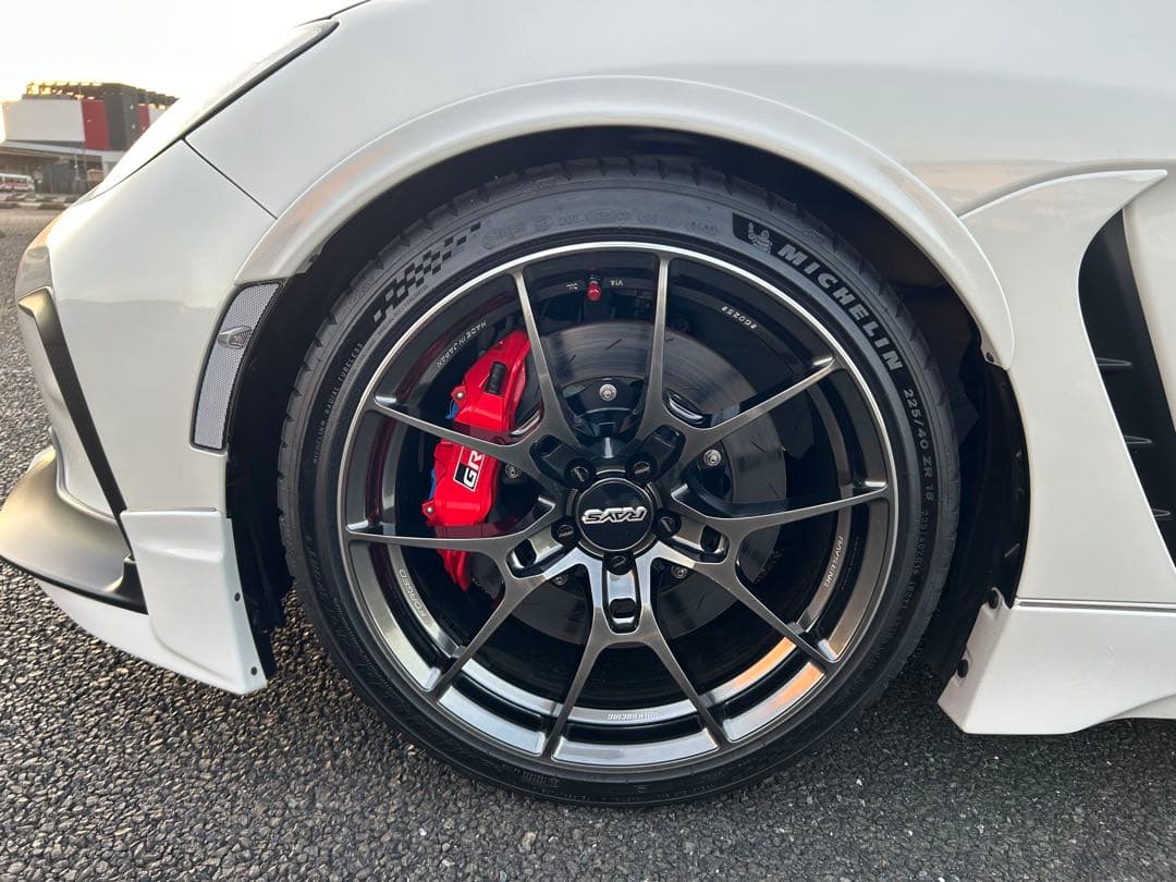 美品RAYS G025 18インチ 8.5J+44PCD100 GR86 BRZ