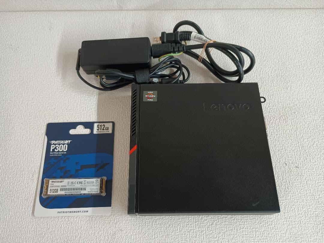 503 Lenovo M715q Ryzen 5 メモリ16GB　ストレージ新品