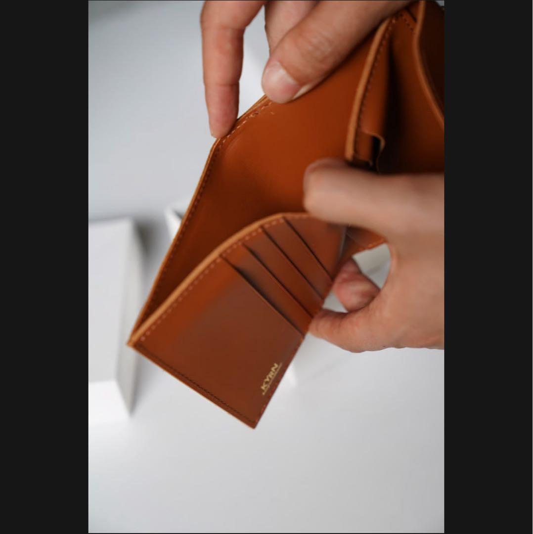 ブラック】新作ver kaoyorinakami レザーウォレット カオナカ