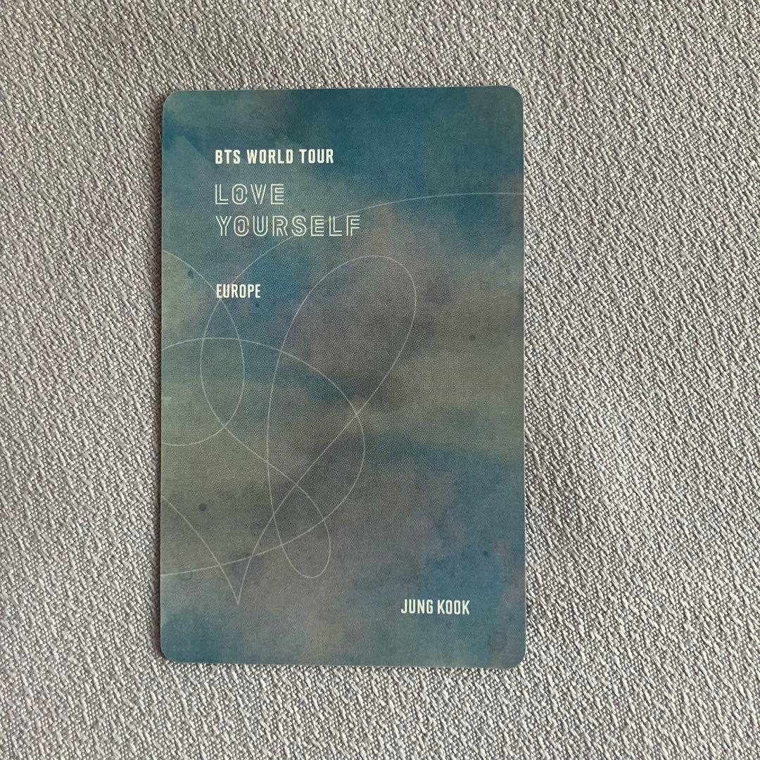 BTS ジョングク lys ヨーロッパ トレカ