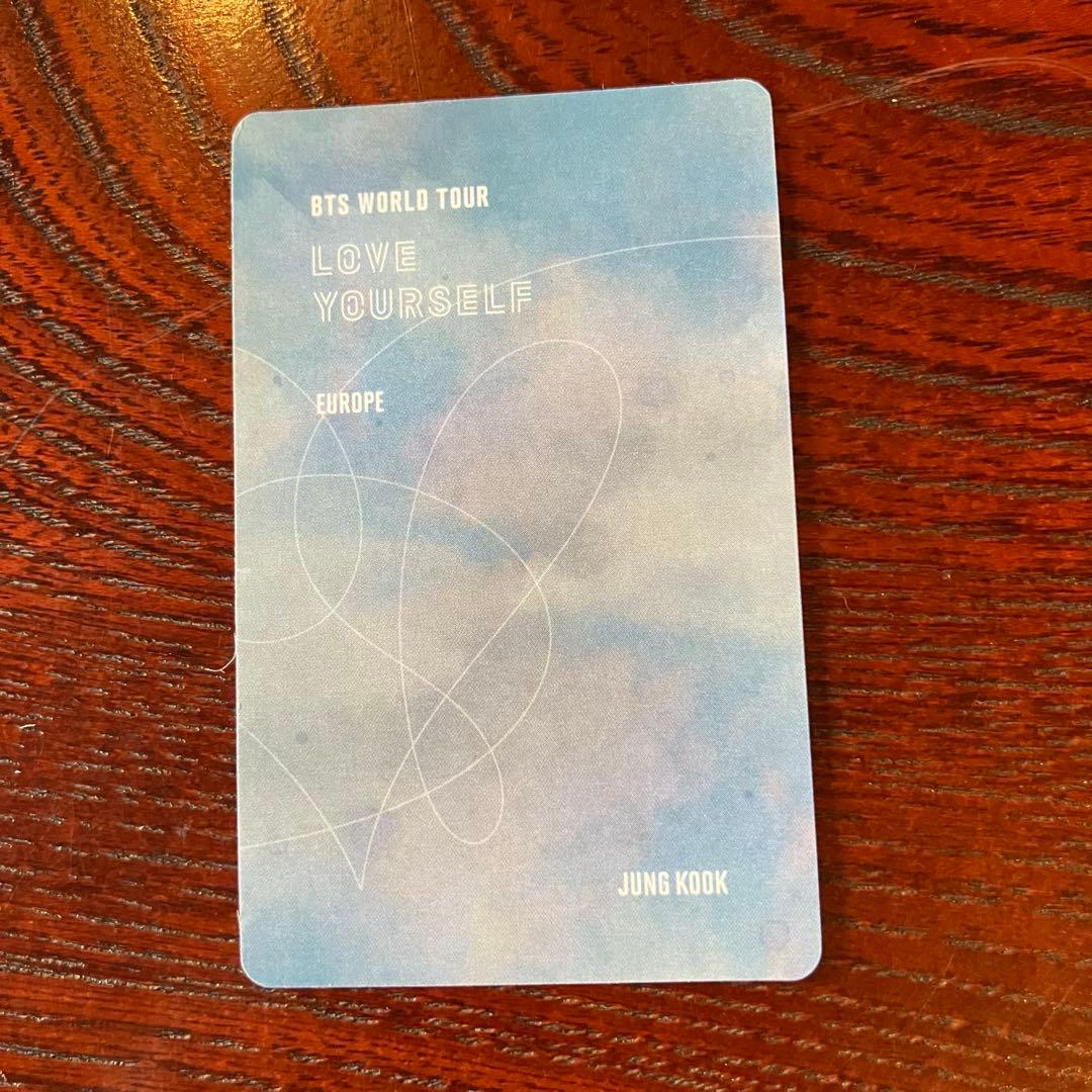 BTS ジョングク lys ヨーロッパ トレカ